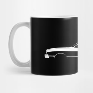 Ford Mustang II Ghia Coupe (1974) Silhouette Mug